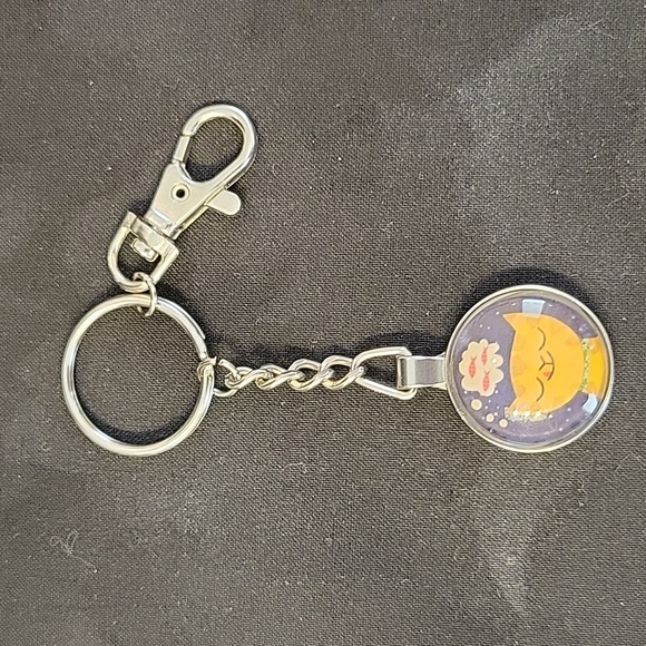 I Pop Accessories - Silver Plated Cat Keychain